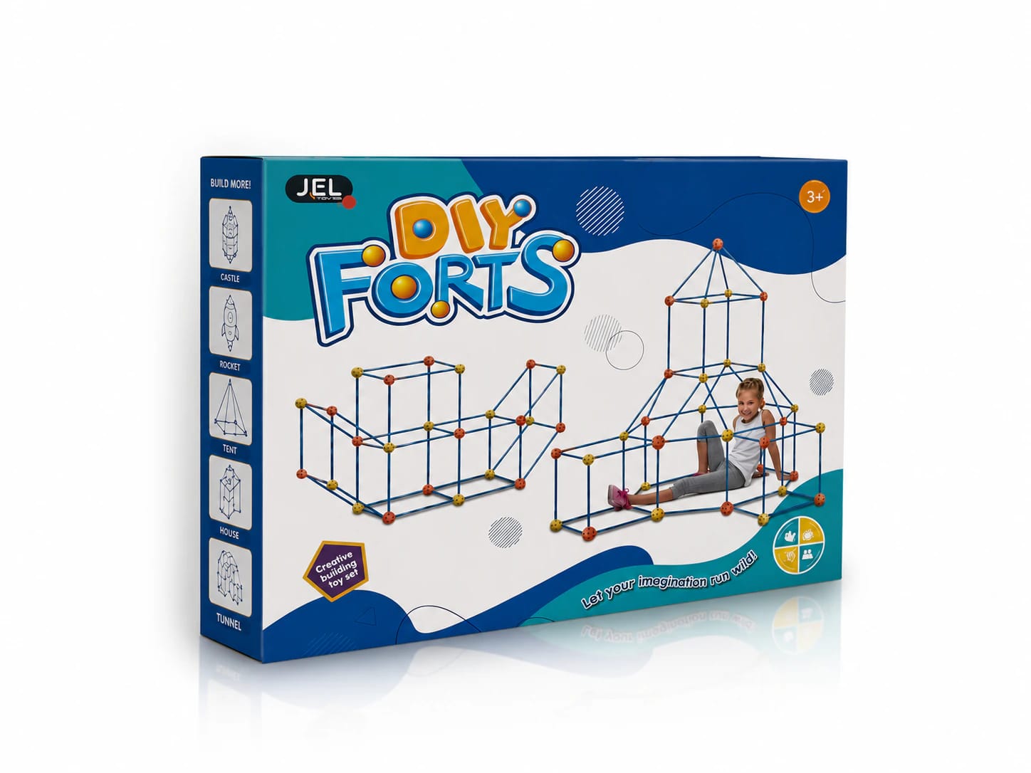 Custom DIY FORTS Color Box Building Kit