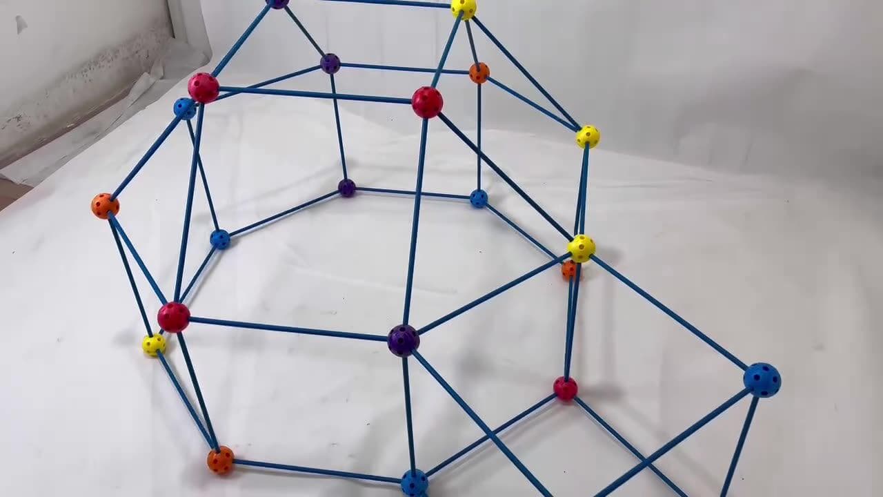 Educational DIY Kids Castle Fort Set